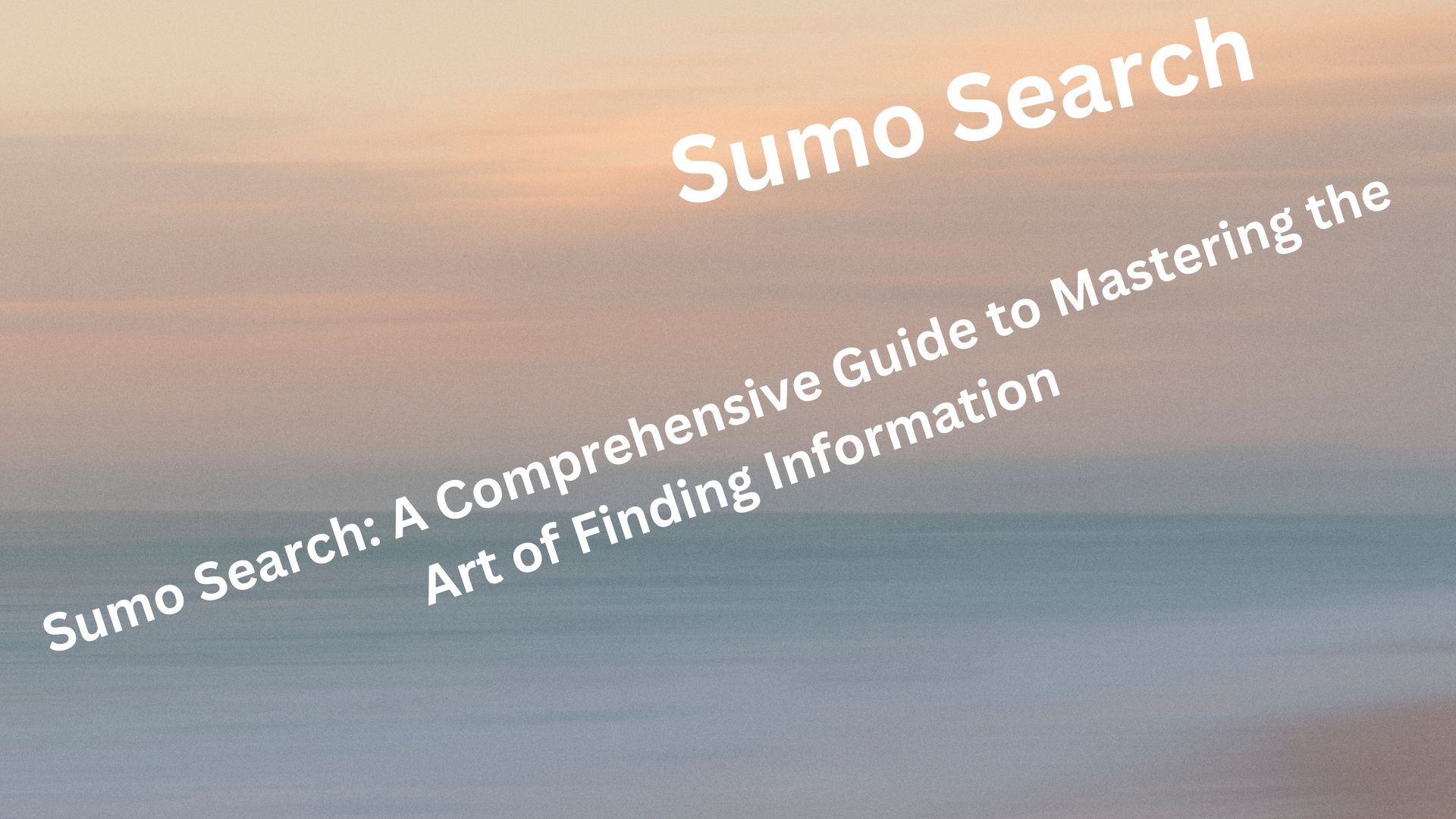 Sumo Search