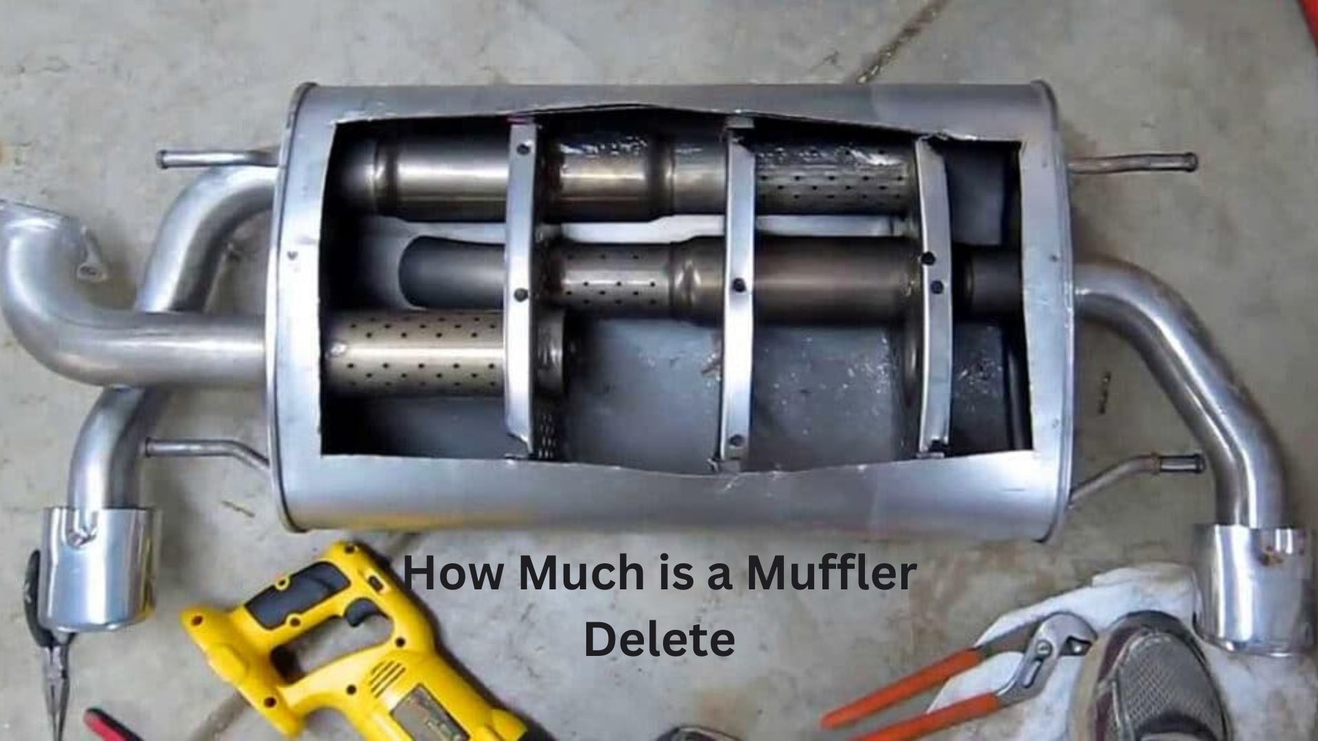 How Much is a Muffler Delete