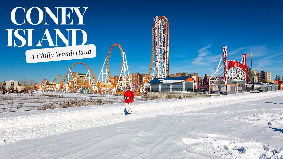 Coney Island New York Winter